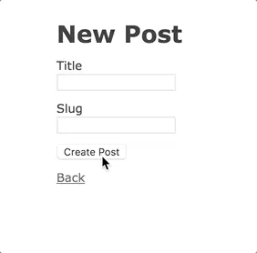 Form Submit Prevented